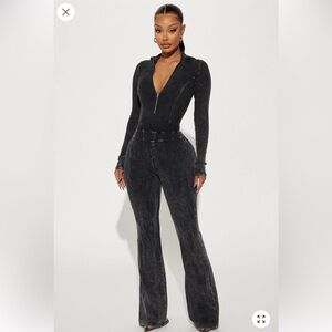 Charcoal Jumpsuit